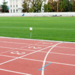 200 meters Athletics track